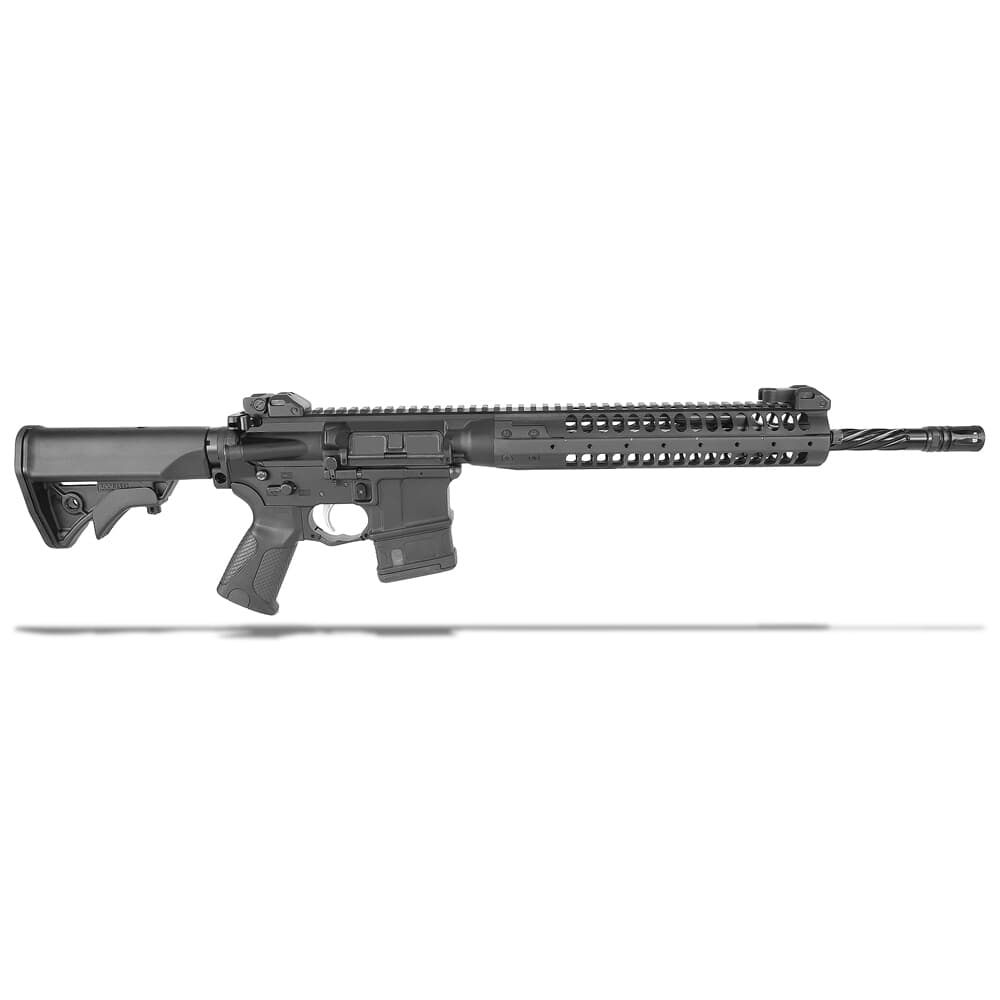 LWRC SIX8-SPR 6.8 SPC 16.1&quot; 5/8x24 1:10&quot; Bbl Black CA Compliant Special Purpose Rifle SIX8RB16SPRCAC