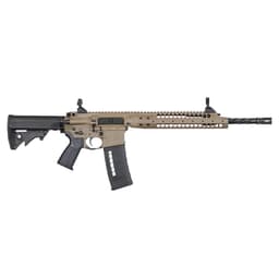 LWRC SIX8-A5 6.8 SPC 16.1" 1:10" 5/8x24 Bbl FDE CA Compliant Rifle SIX8A5RCK16CAC