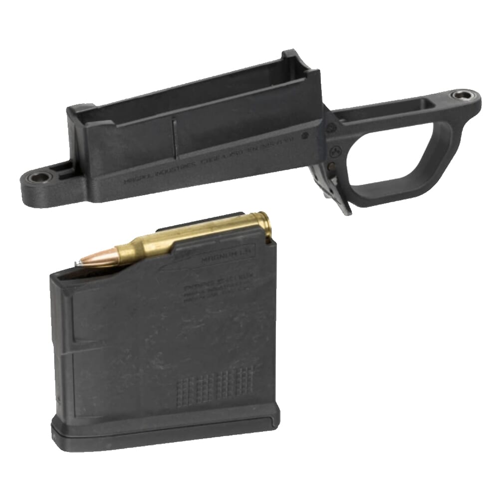 Magpul Industries Hunter 700L Magnum Bolt Action Magazine Well Kit w/(1) PMAG AC L Mag 5rd Mag MAG569-BLK