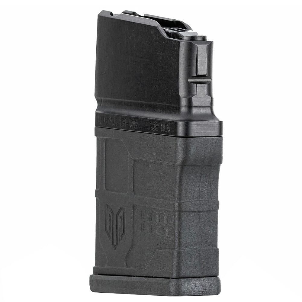 Mamba Straight Fit Lithgow SA .308 Cal 10rd Blk Magazine 105187-BLK