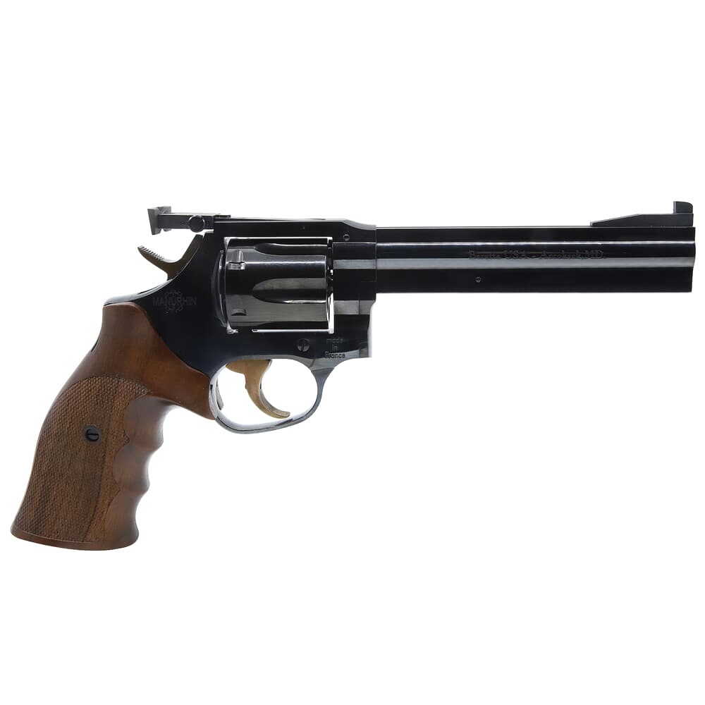 Manurhin MR38 Match Steel .38 Special DA/SA 5.75&quot; Bbl Blued Revolver JRMR9385DA