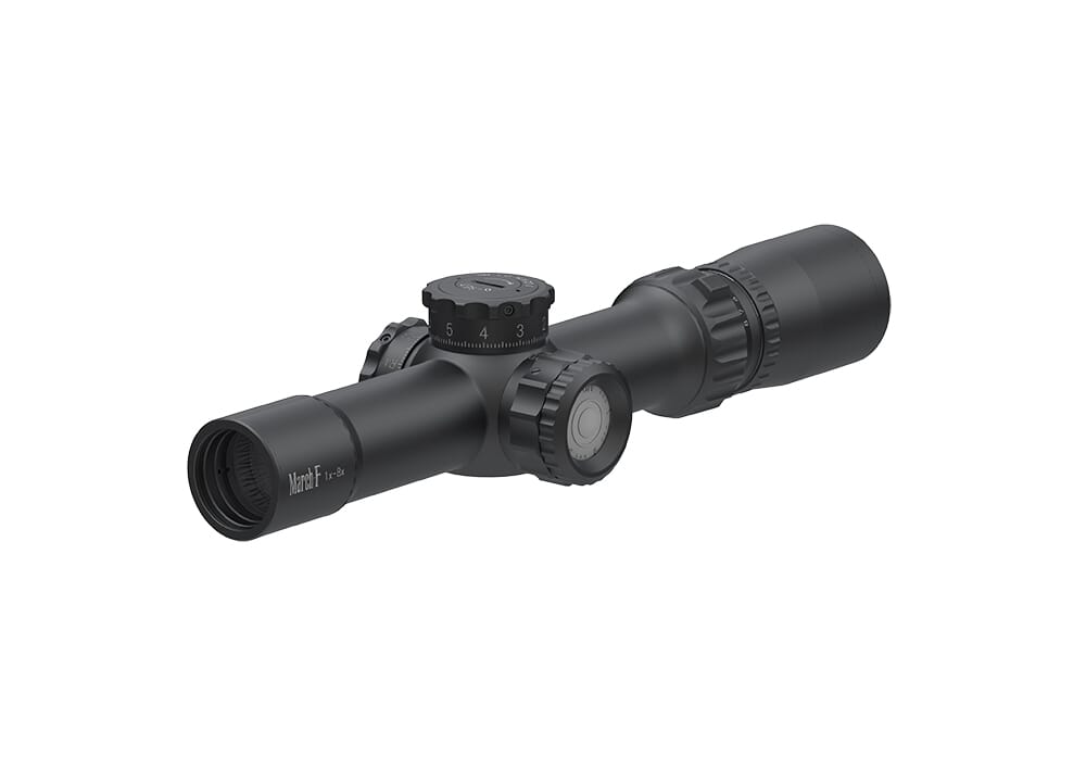 March F Tactical 1-8x24mm FMC-1 Reticle 0.1MIL Illuminated FFP Riflescope D8V24FIML-FMC-1-800257