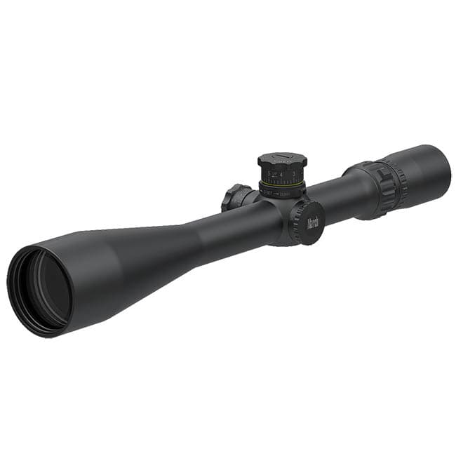 March Tactical 5-32x52 3/32 Reticle 1/8MOA Riflescope D32V52T