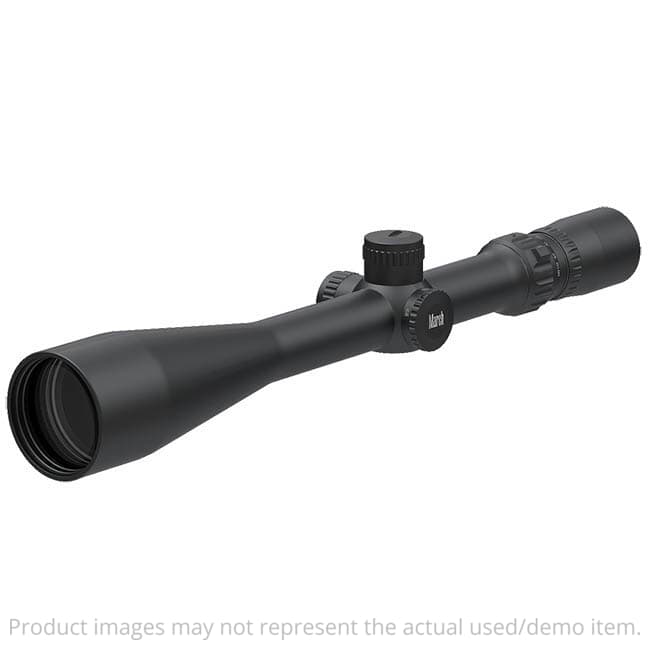 OPEN BOX DEMO March 10-60x52mm MTR-5 Reticle 1/8MOA Riflescope D60V52LM-MRT-5 - Excellent Condition USED10387