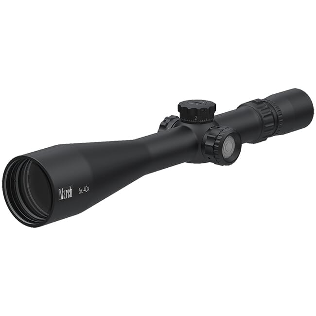 March FX Tactical 5-40x56 FML-1 Reticle 0.05MIL Illuminated FFP Riflescope D40V56FIML