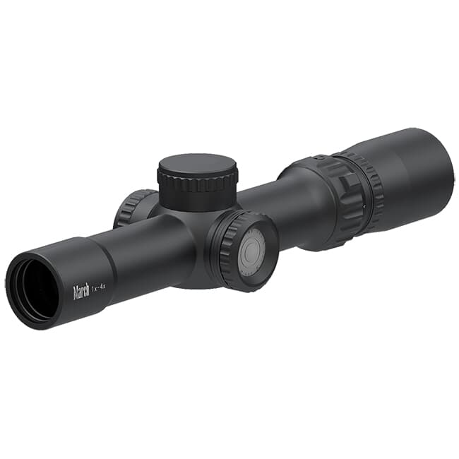 March Compact 1-4x24mm SFP FD-2 Reticle 0.1MIL 6Level Illum Riflescope D4V24IML-FD-2