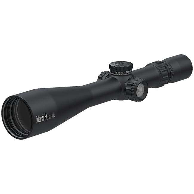 March FX Tactical 5-40x56 FMA-1 Reticle 1/4MOA Illuminated FFP Riflescope D40V56FIMA4
