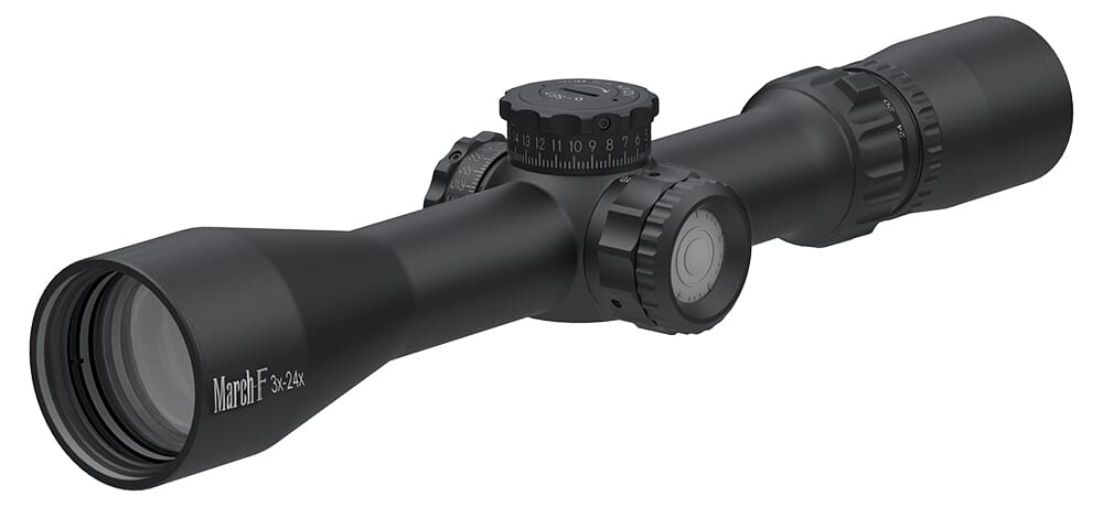 March F Tactical 3-24x42mm FMA-1 Reticle 1/4MOA Illuminated FFP Riflescope D24V42FIMA-FMA-1-800018