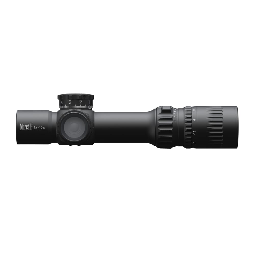 March FX Shorty 1-10x24mm FFP FMC-2 Reticle 0.1MIL 6Level Illum
