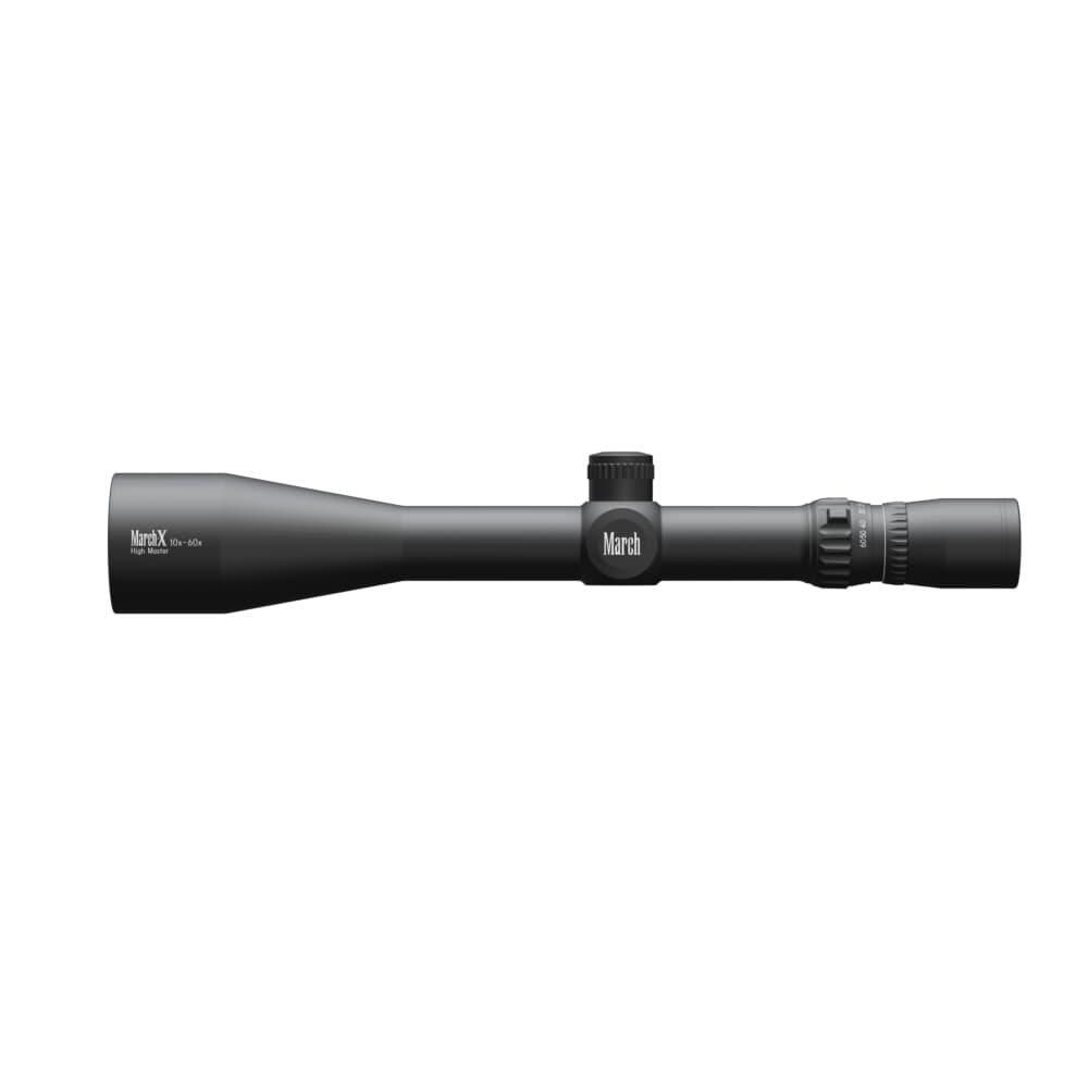 March X "High Master" 10-60x56mm MTR-RTM Reticle 1/8 MOA Riflescope D60HV56LM-MTR-RTM