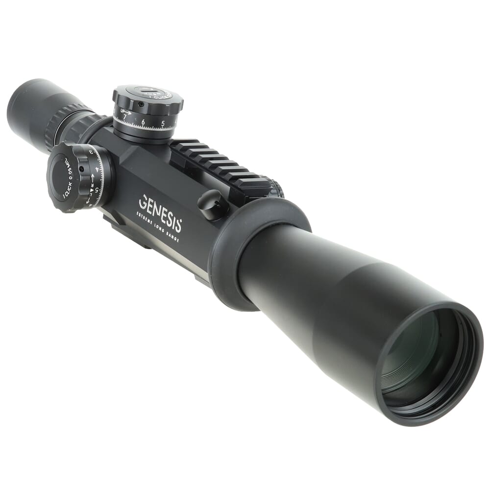 March Genesis Tactical 6x-60x56 FML-TR1 Reticle 0.05 MIL Illuminated FFP Riflescope D60V56GFIML-FML-TR1