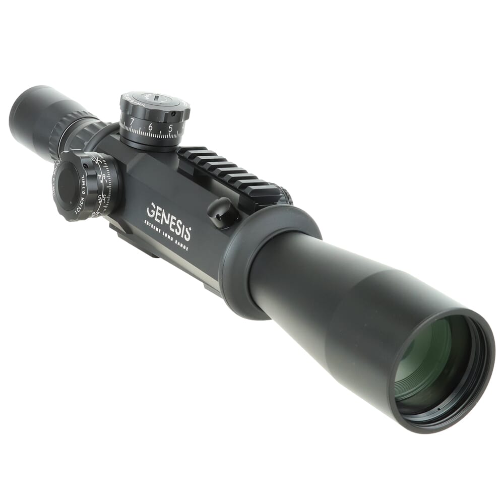 March Genesis Tactical 6x-60x56 FML-MT Reticle 0.1 MIL Illuminated FFP Riflescope D60V56GFIML10-FML-MT
