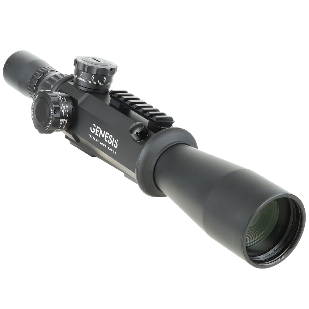 March Genesis Tactical 6x-60x56 FML-TR1 Reticle 0.1 MIL Illuminated FFP Riflescope D60V56GFIML10-FML-TR1