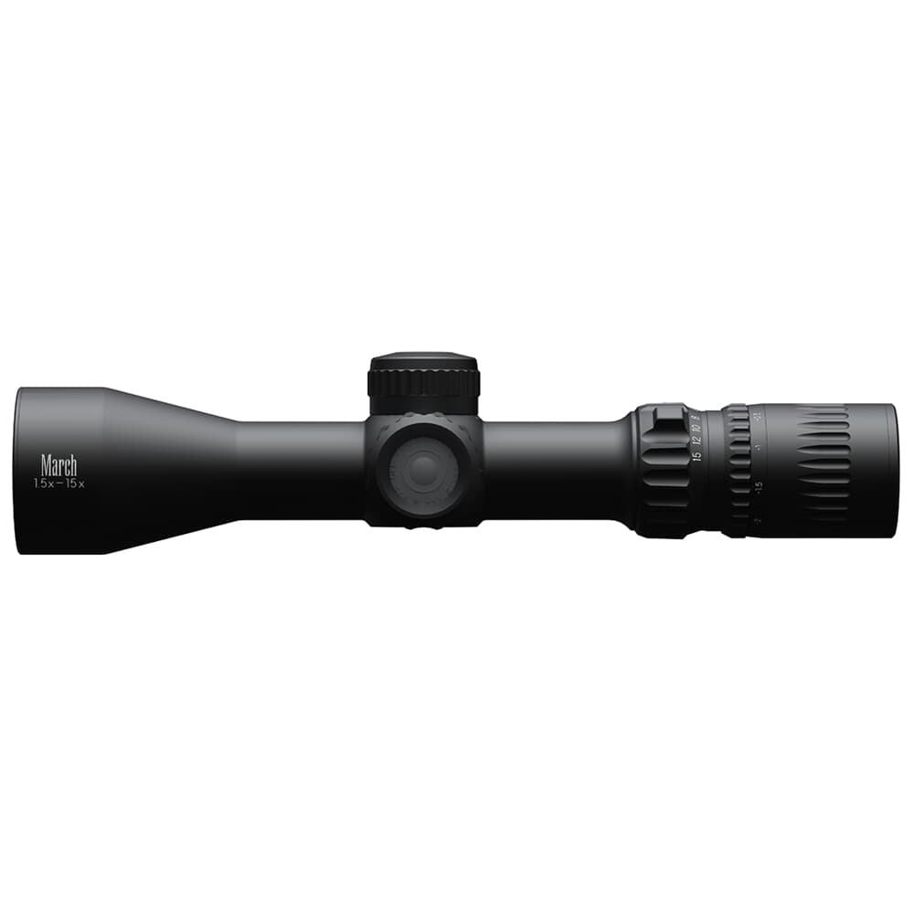 March 1.5x-15x42 FD-2 Reticle 0.1MIL Illuminated Riflescope D15V42IML-FD-2