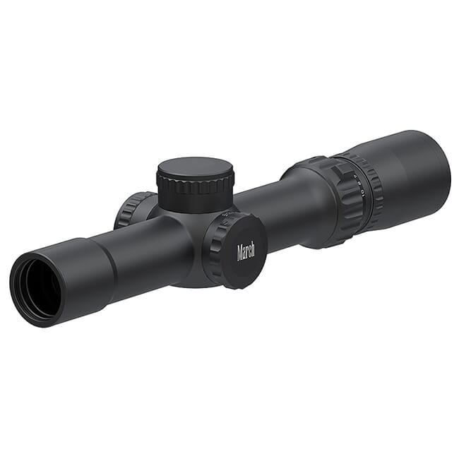 March Compact 1-10x24 MTR-1 Reticle 1/4MOA Riflescope D10V24M