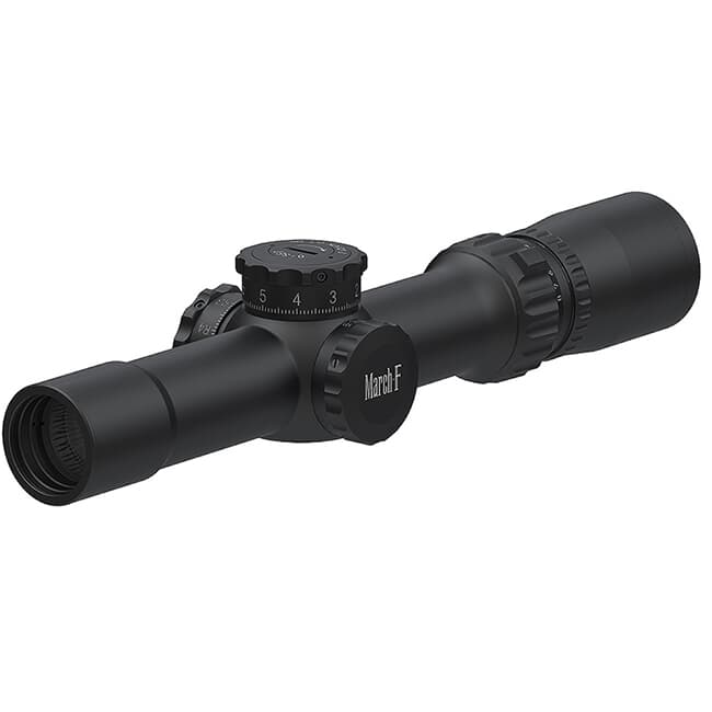 March F Tactical 1-8x24 FMC-1 Reticle 0.1MIL FFP Riflescope D8V24FML