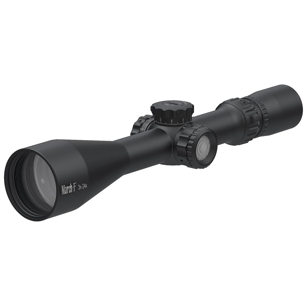 March F Tactical 3-24x52mm FML-MB Reticle 0.1 MIL FFP Illuminated Riflescope D24V52FIML-FML-MB-800296