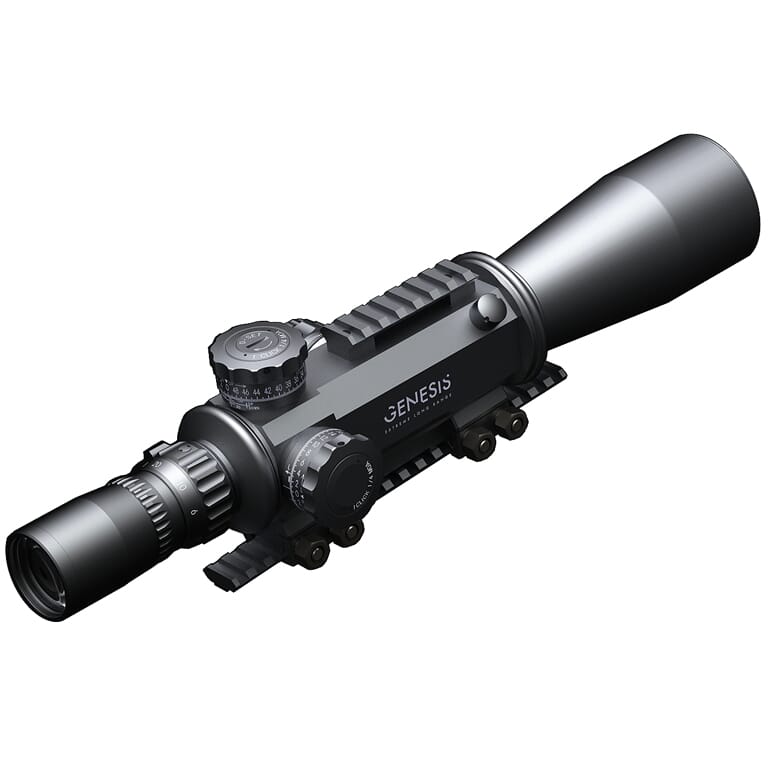 March Genesis Tactical 6x-60x56 FML-MT Reticle 0 1 MIL Illuminated FFP Riflescope D60V56GFIML10-FML-MT