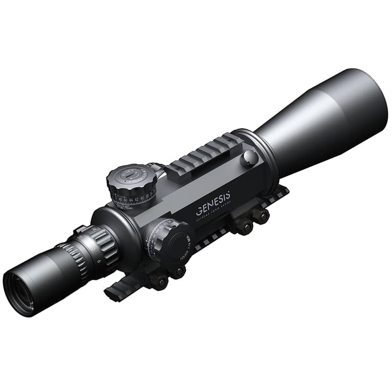 March Genesis Tactical 6x-60x56 FML-3 Reticle 0.1 MIL Illuminated FFP Riflescope D60V56GFIML10-FML-3