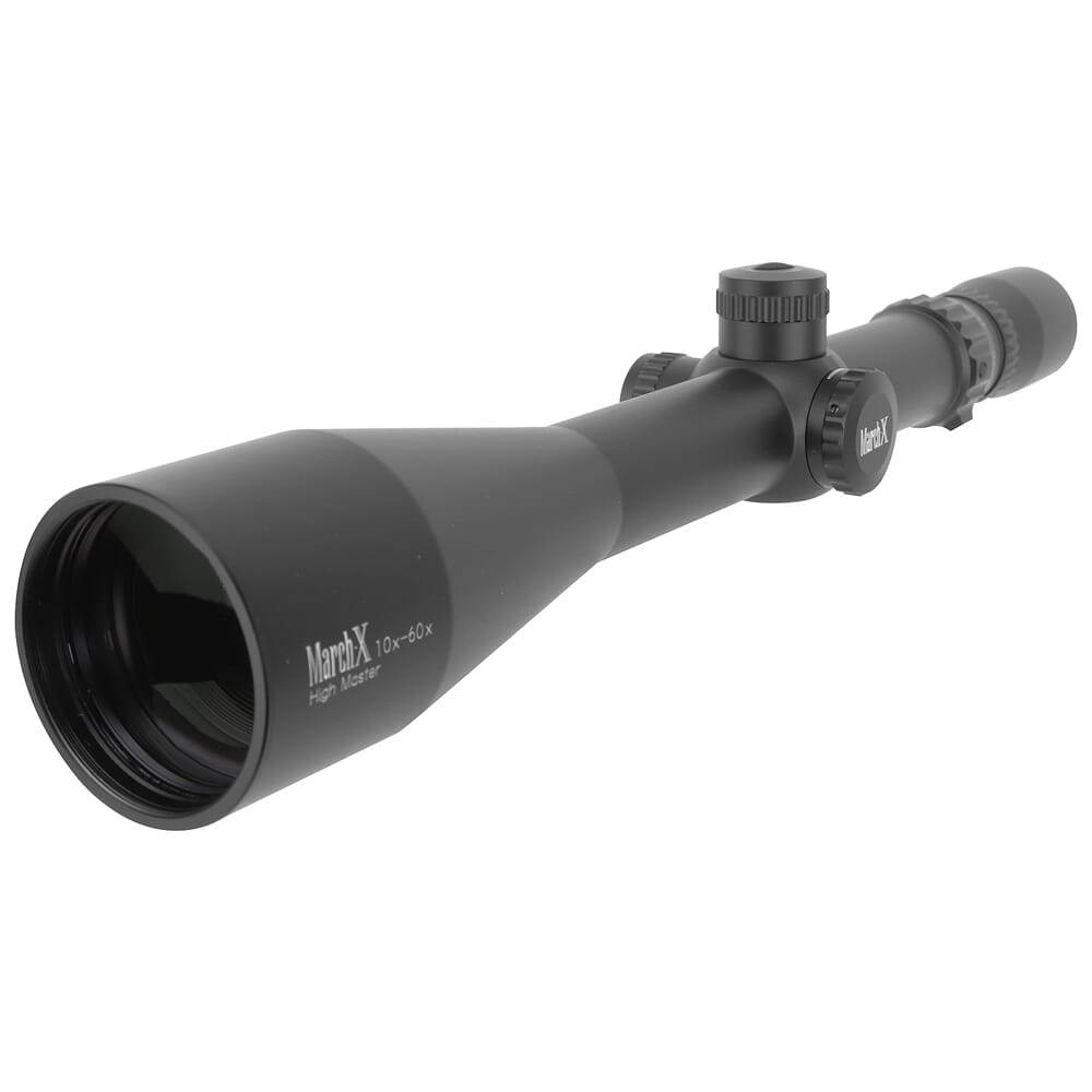 March High Master 10-60x56 Di-Plex Reticle 1/8 MOA Riflescope D60HV56L-Di-Plex