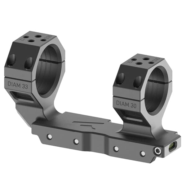 March Shorty Scope Mount w/Double Diameter 33/30mm Rings MS0001
