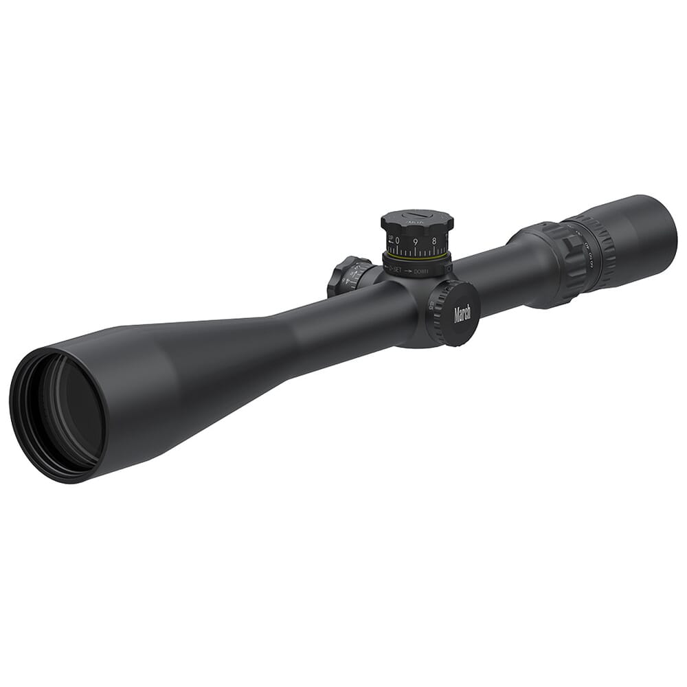 March Tactical 10-60x52 Di-Plex Reticle 1/8 MOA Riflescope D60V52T-Di-Plex