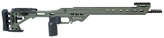 Masterpiece Arms Tikka Short Action Right Hand Sniper Green Competition Chassis