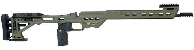 Masterpiece Arms Remington Long Action Right Hand Sniper Green Competition Chassis