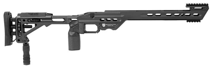 Masterpiece Arms BA Chassis Rem700 SA RH Black