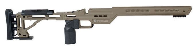 Masterpiece Arms BA Hybrid Chassis Rem700 SA RH FDE