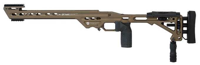 Masterpiece Arms BA Chassis Rem700 LA LH Burnt Bronze