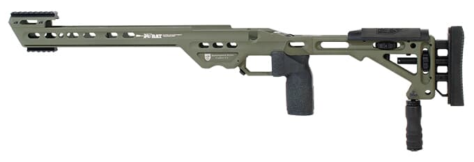 Masterpiece Arms BA Chassis Rem700 SA LH Sniper Green