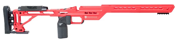 Masterpiece Arms BA Hybrid Chassis Rem700 SA RH USMC Red