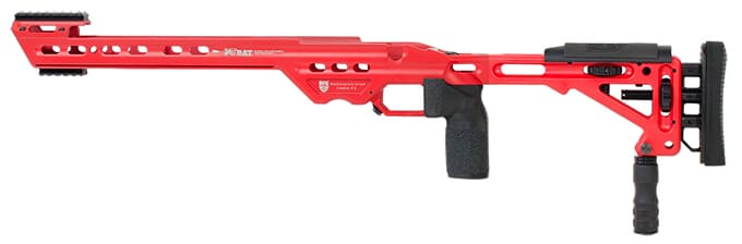 Masterpiece Arms BA Chassis Rem700 SA LH USMC Red