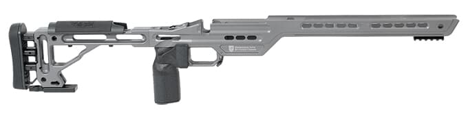 Masterpiece Arms Remington Short Action Right Hand Gunmetal Hybrid Chassis