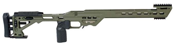 Masterpiece Arms Tikka Short Action Right Hand Sniper Green BA Chassis