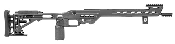 Masterpiece Arms BA Comp Chassis Rem700 LA RH Black