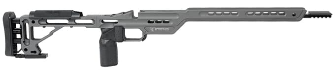 Masterpiece Arms BA Hybrid Chassis Rem700 LA RH Tungsten