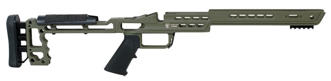 Masterpiece Arms Remington Short Action Right Hand Sniper Green Ultra Lite Chassis