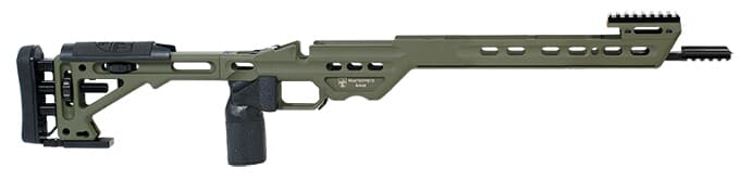 Masterpiece Arms Remington Short Action Right Hand Sniper Green Competition Chassis