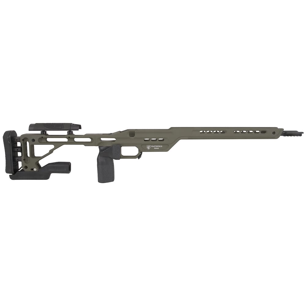 Masterpiece Arms Remington SA RH Mil Spec OD Green Hybrid Chassis HYBCHASSISREMSA-ODG-RH-21