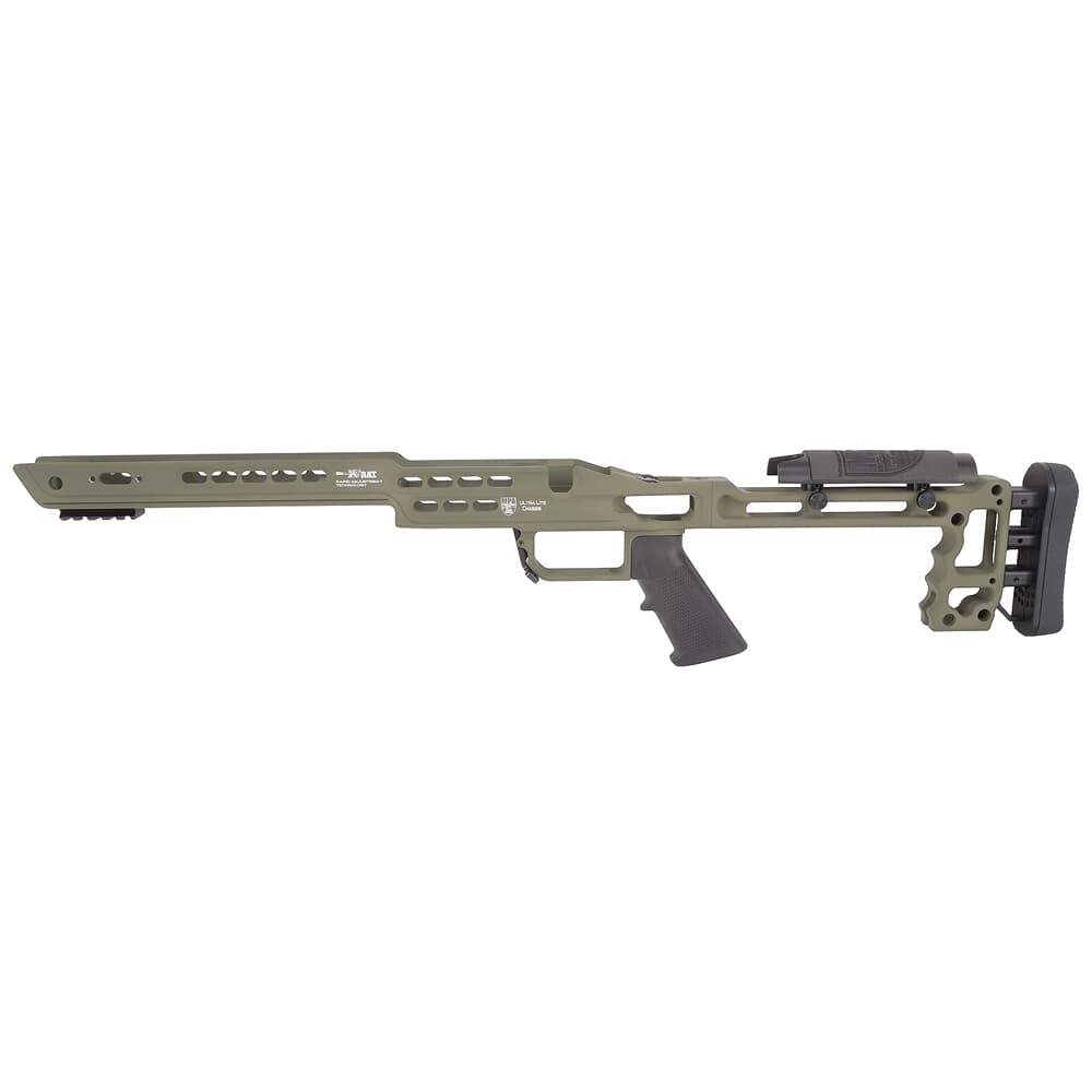 Masterpiece Arms Remington SA LH Mil Spec OD Green Ultra Lite Chassis ULCHASSISREMSA-ODG-LH-21