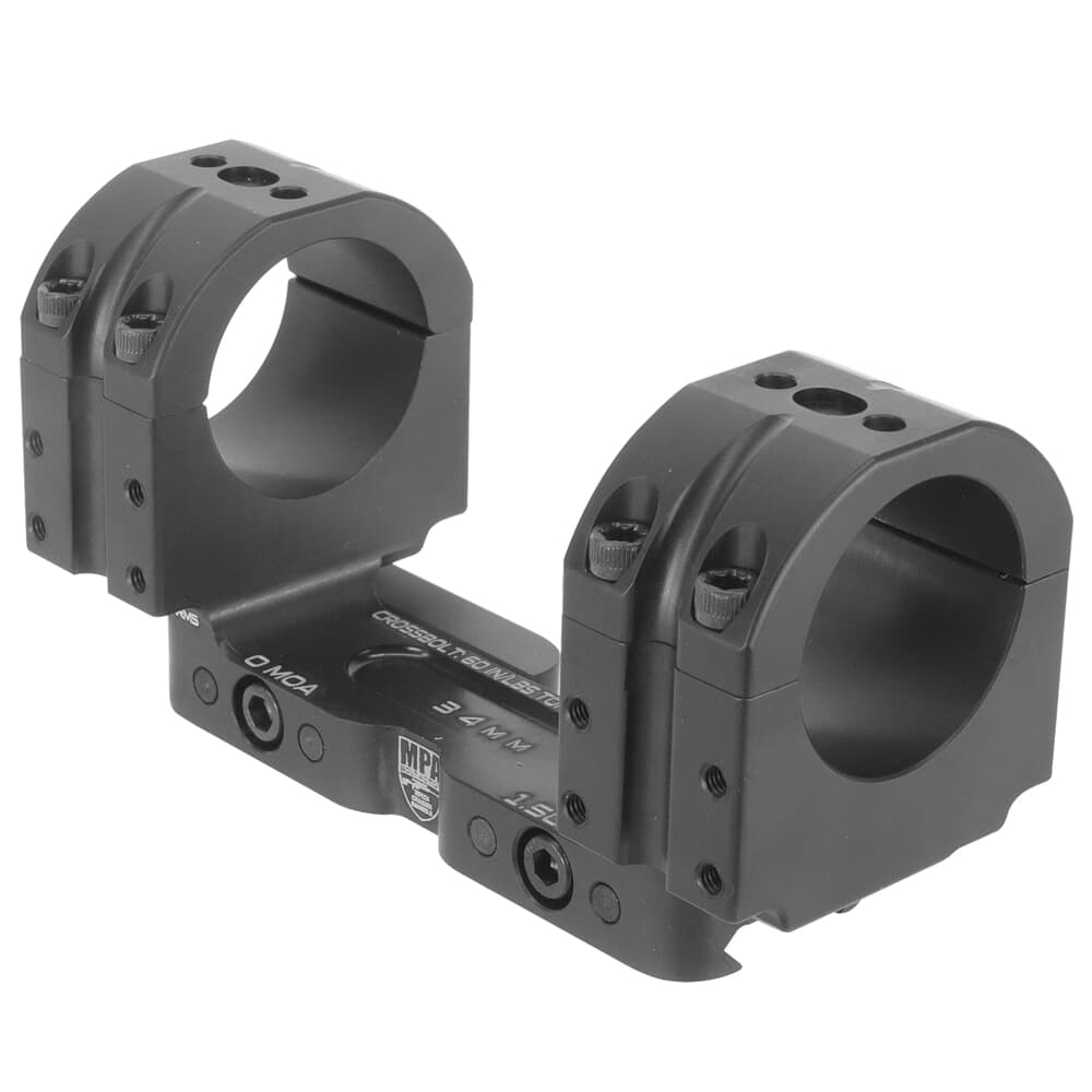 MasterPiece Arms 34mm 1.500&quot; 0 MOA One-Piece Scope Mount w/Absolute Return to Zero BAMOUNT-34-1500