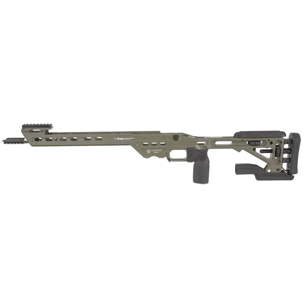 MasterPiece Arms Remington SA LH MC Dark Green Competition Chassis COMPCHASSISREMSA-GRN-LH-21