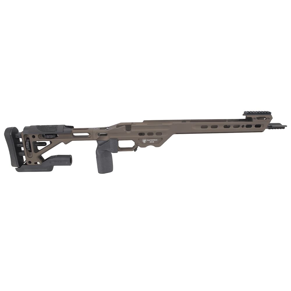 Masterpiece Arms Remington LA RH Midnight Bronze Competition Chassis COMPCHASSISREMLA-MB-RH-21