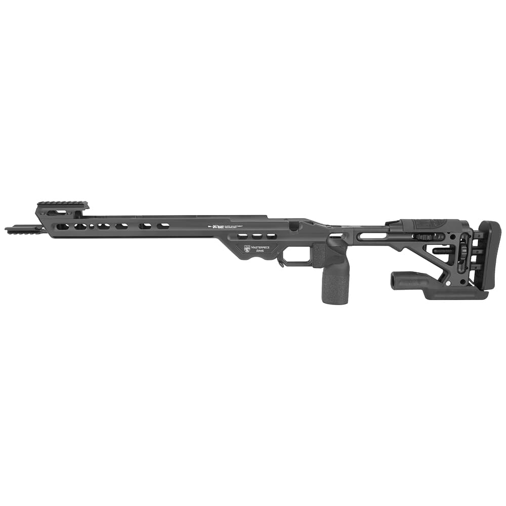 Masterpiece Arms Remington SA LH Black Competition Chassis COMPCHASSISREMSA-BLK-LH-21