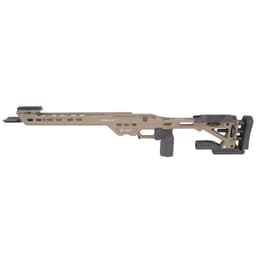 Masterpiece Arms Remington SA LH Flat Dark Earth Competition Chassis COMPCHASSISREMSA-FDE-LH-21