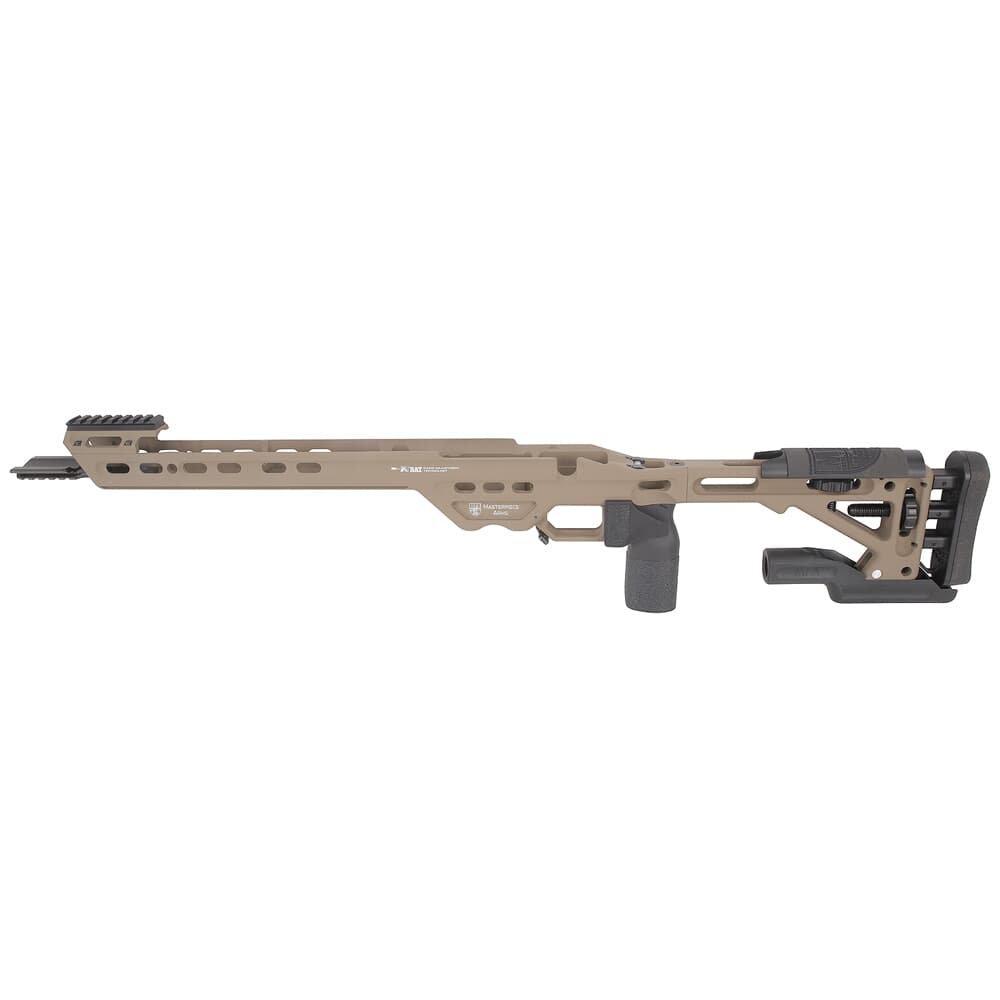 Masterpiece Arms Remington SA LH Flat Dark Earth Competition Chassis COMPCHASSISREMSA-FDE-LH-21