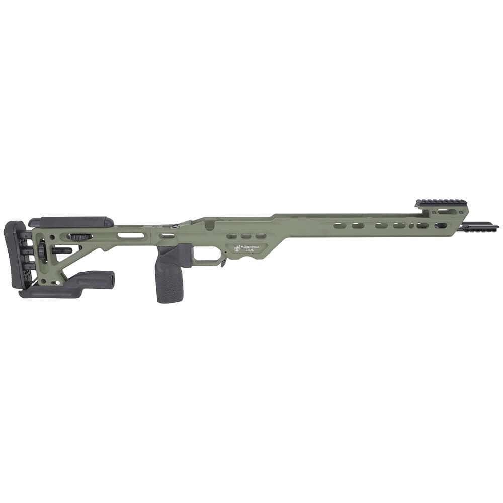 MasterPiece Arms Remington SA RH MC Dark Green Competition Chassis COMPCHASSISREMSA-GRN-RH-21