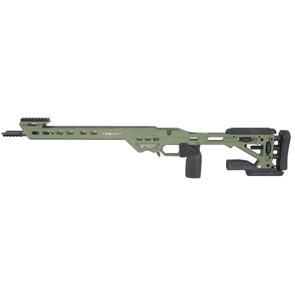 Masterpiece Arms Tikka SA LH Mil Spec OD Green Competition Chassis COMPCHASSISTIKSA-ODG-LH-21